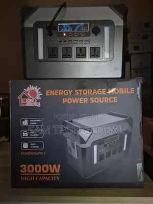3000watts Strong Solar Power Generator