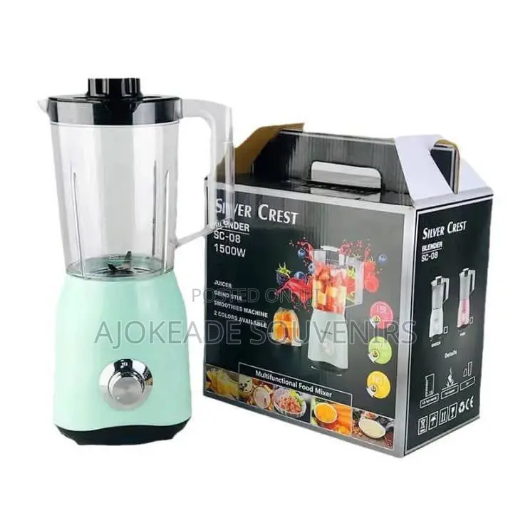 1500watts Silver Crest 2in1 Blender
