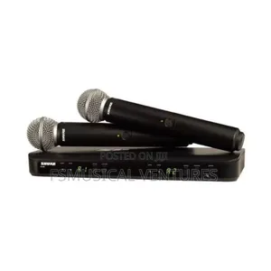 Shure Blx288/Sm58 Dual Channel Wireless Microphone System