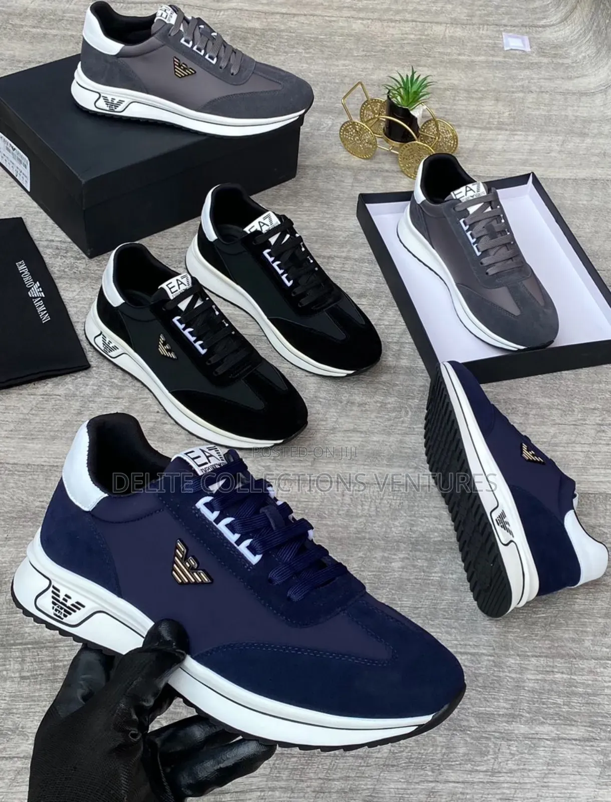 Ea7 Emporio Armani Sneakers Latest Version