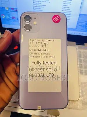 New Apple iPhone 11 128 GB Purple
