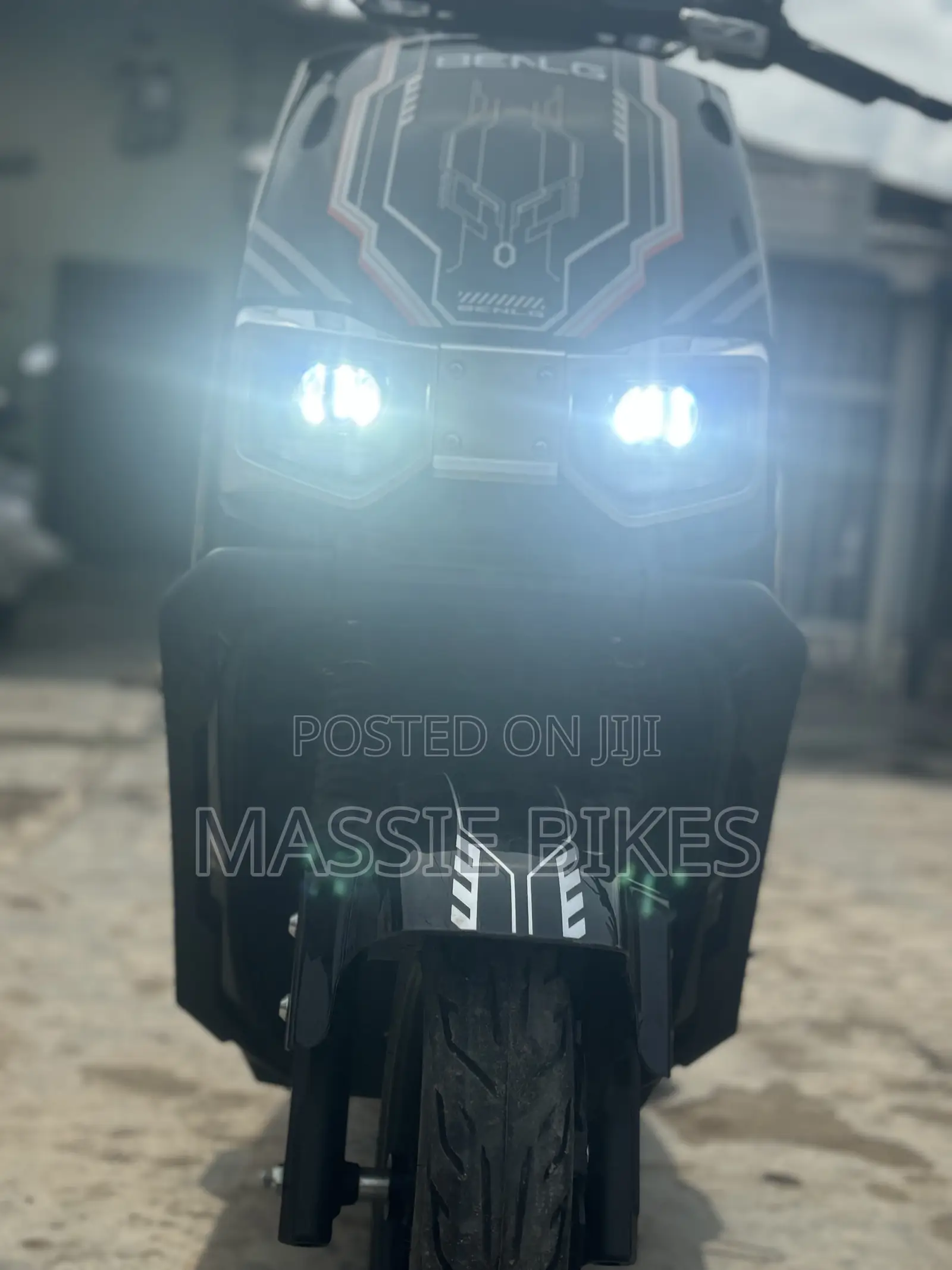 New Motorcycle 2024 Black