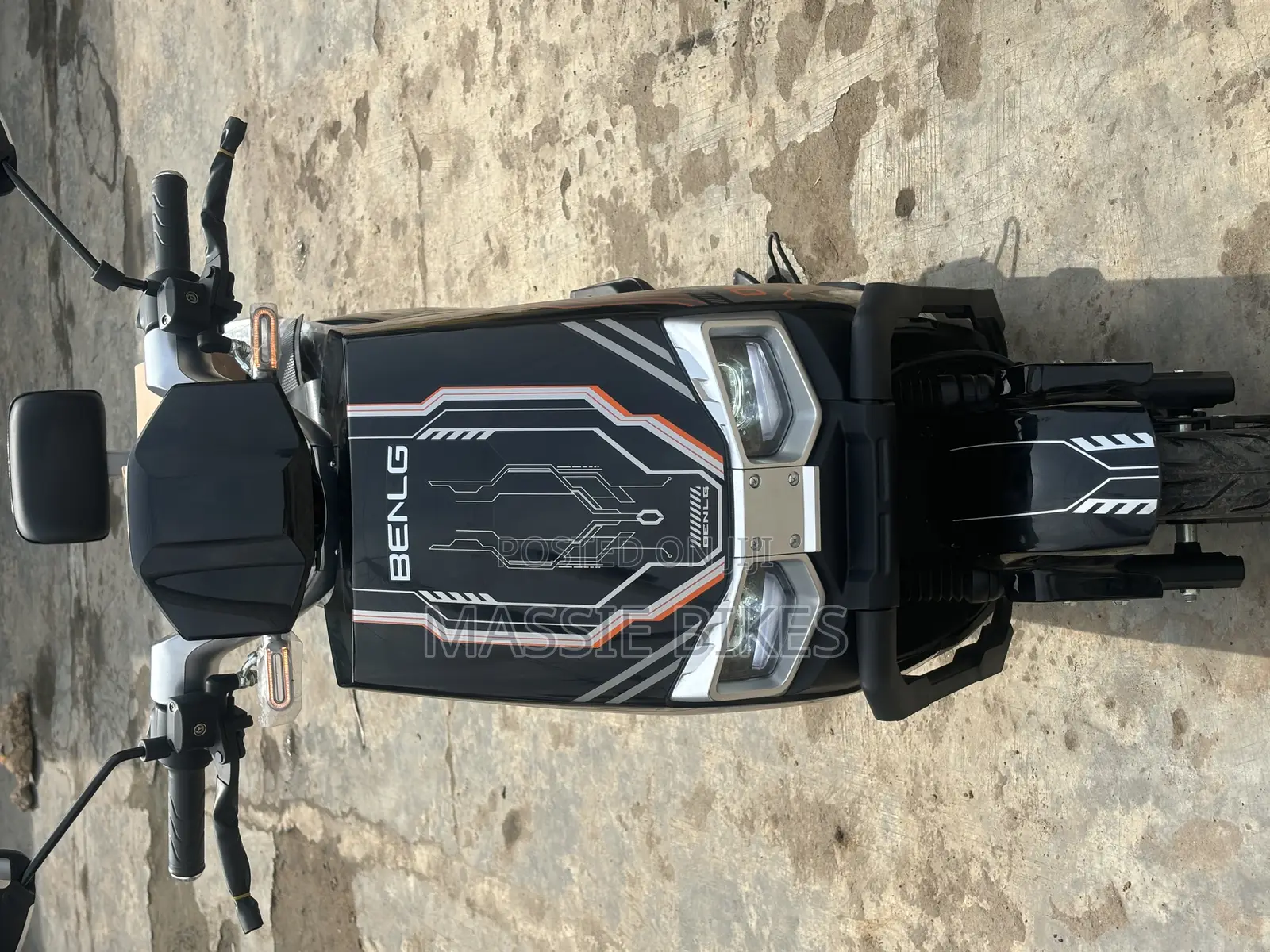 New Motorcycle 2024 Black