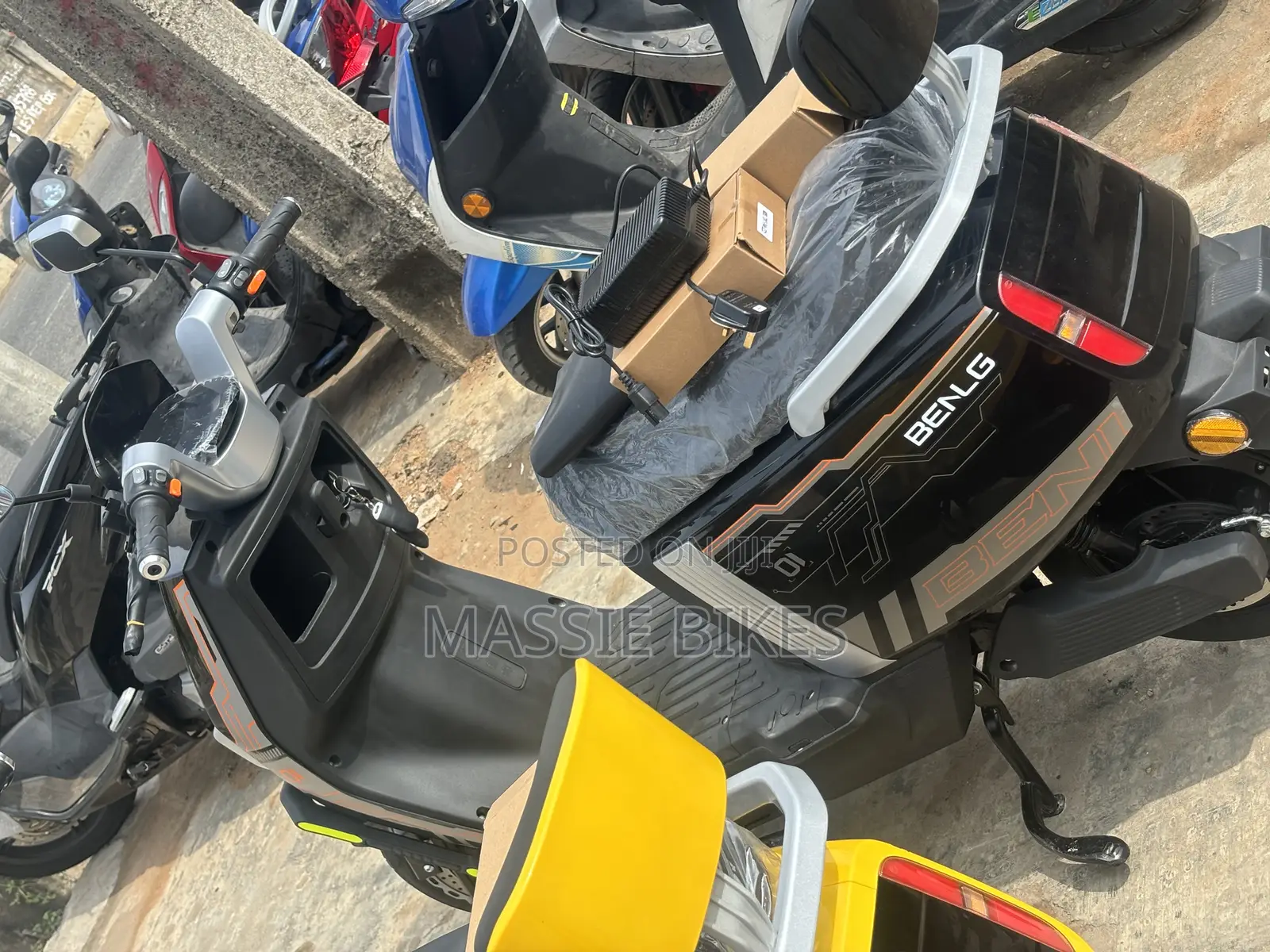 New Motorcycle 2024 Black