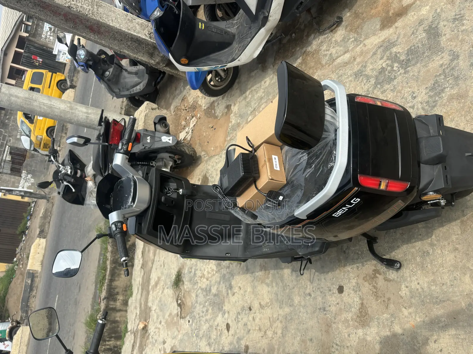 New Motorcycle 2024 Black