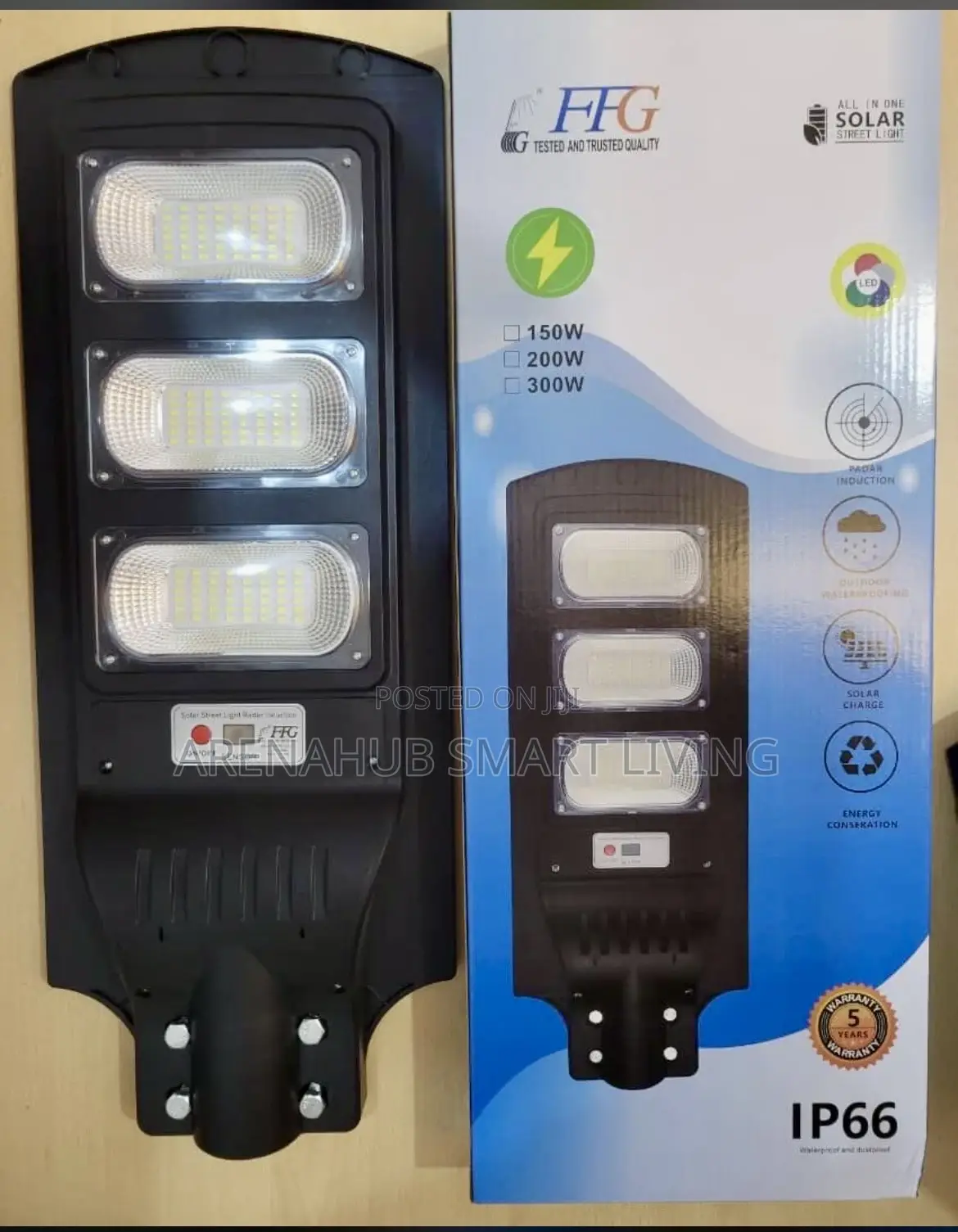 Ffg 3 Eyes Solar Street Light
