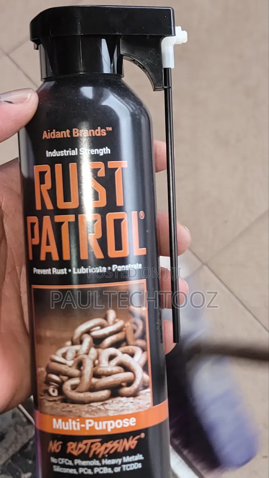 Rust Patrol Antirust Spray. Very Active