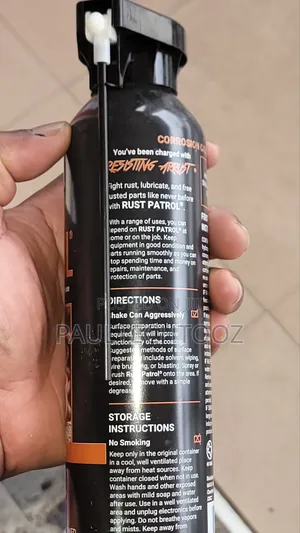 Rust Patrol Antirust Spray. Very Active