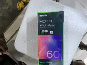 New Infinix Hot 60i 128 GB Black