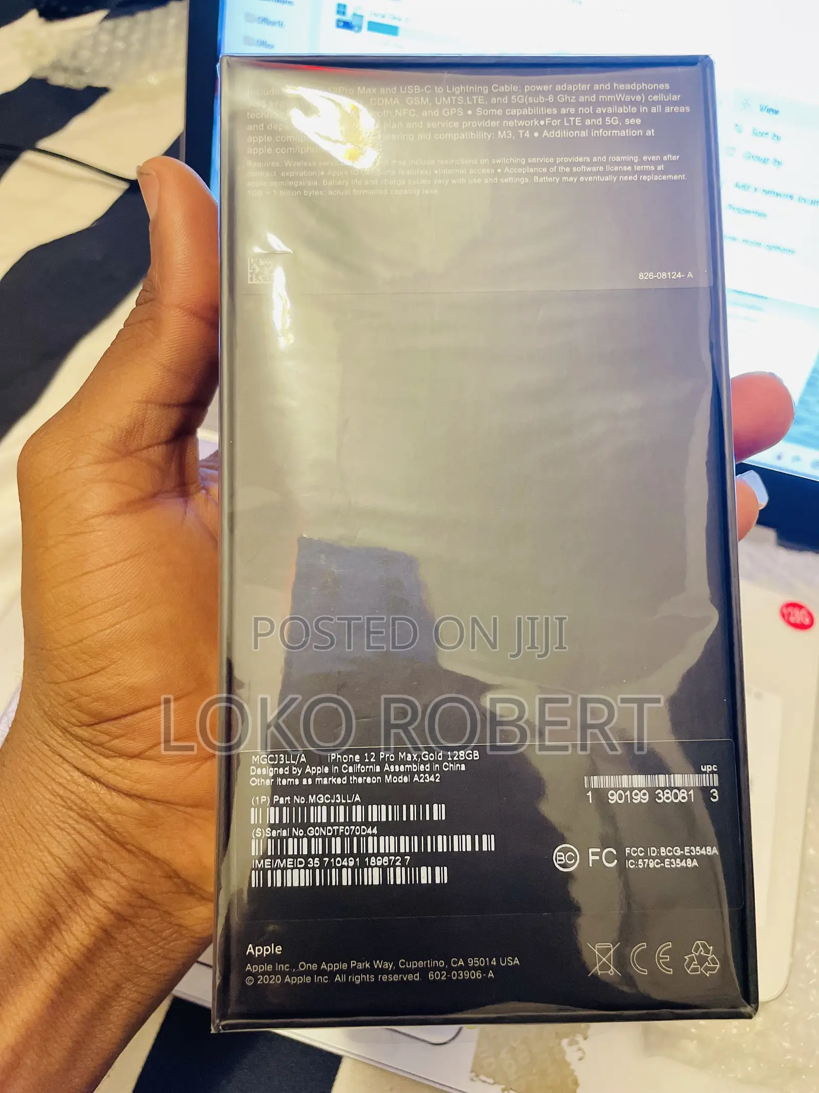 New Apple iPhone 12 Pro Max 128 GB Gold