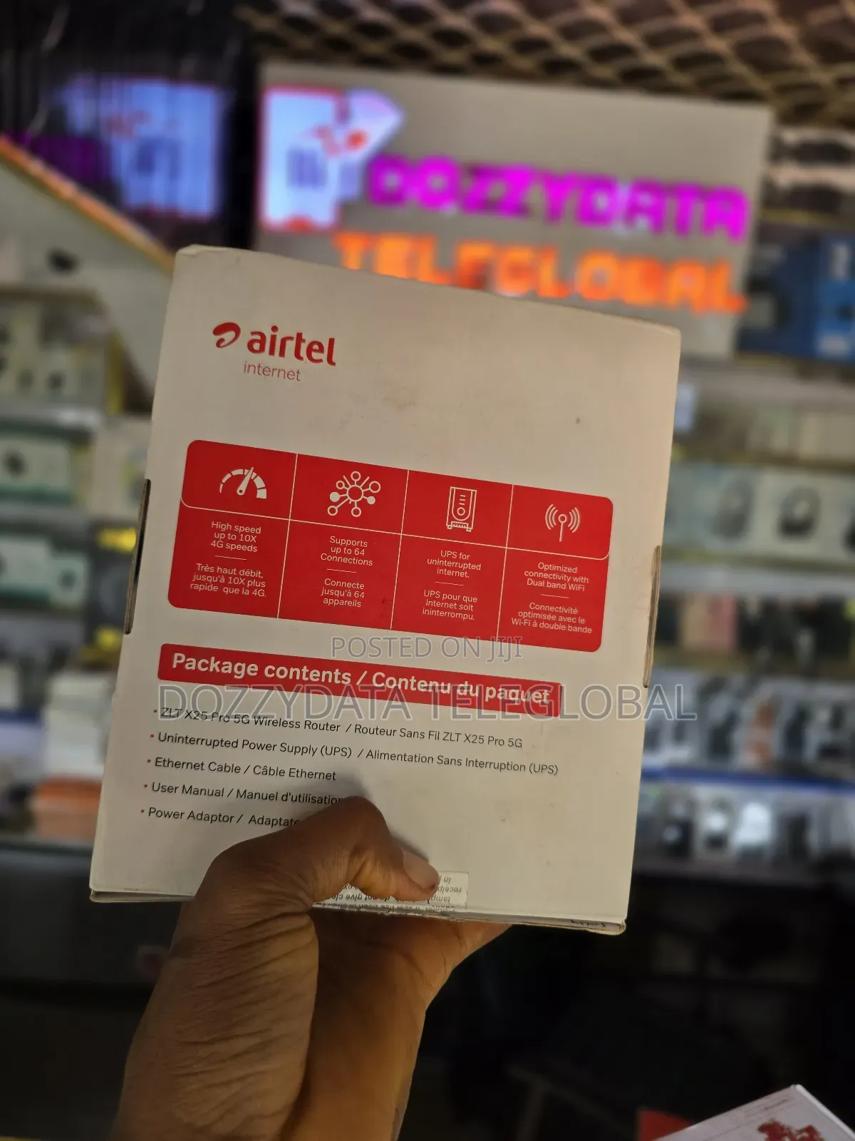 Airtel 5g X25 Pro Universal 5g Router