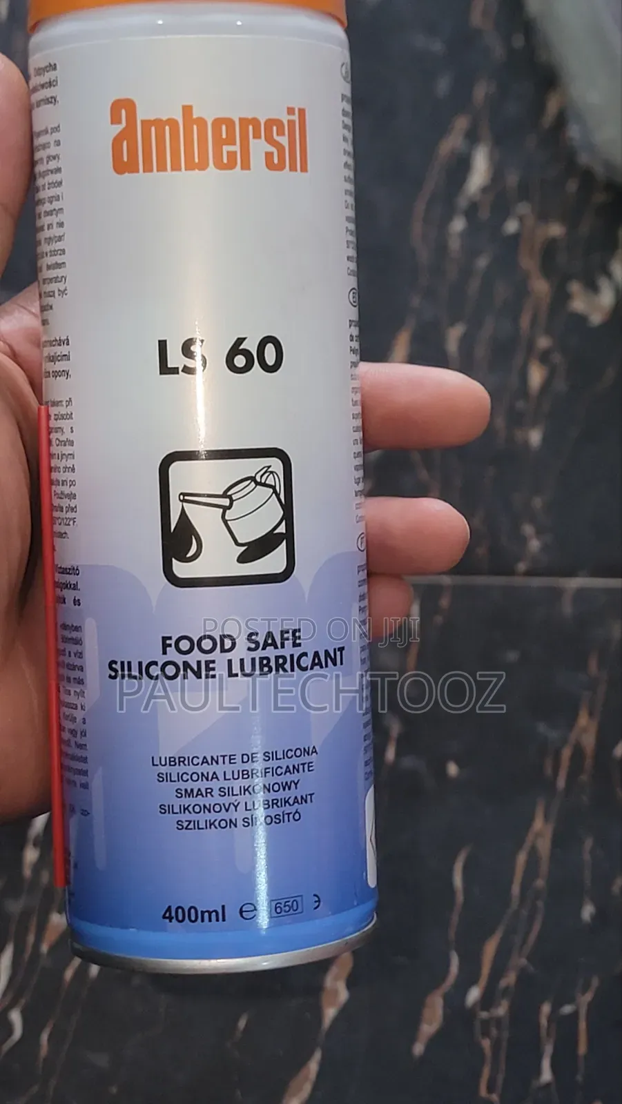 Ls60 Food Safe Silicon Lubricant Spray