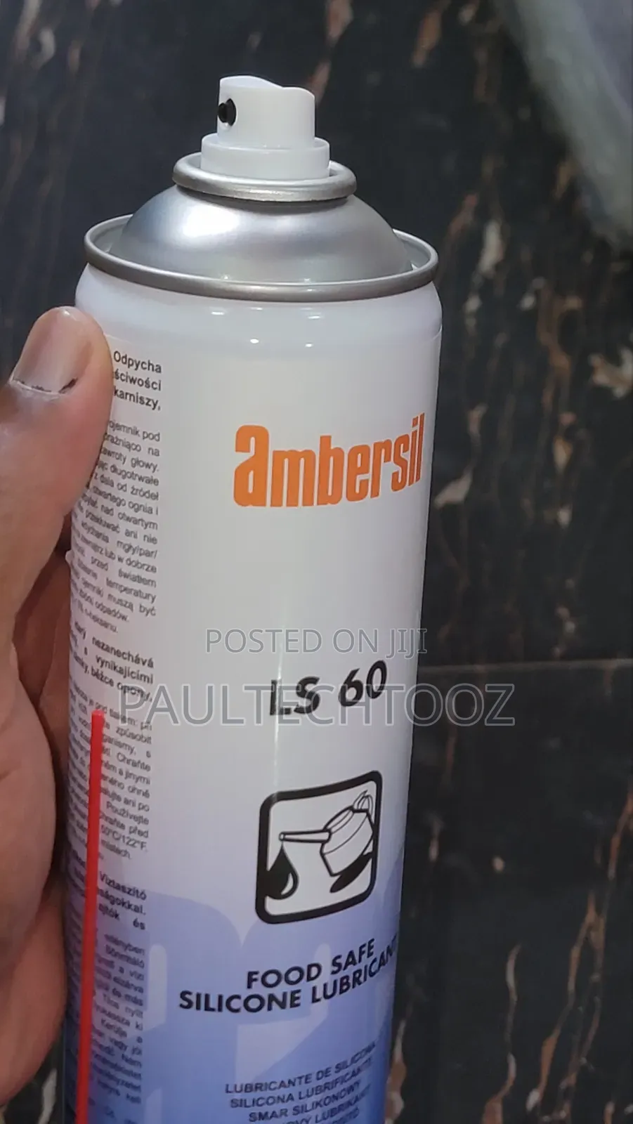 Ls60 Food Safe Silicon Lubricant Spray
