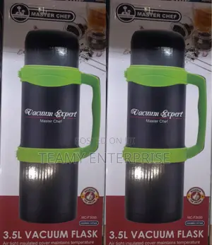 Master Chef 3.5l Vacuum Flask With Handle - Crown Star