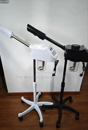 Single Facial Steamer Black and White