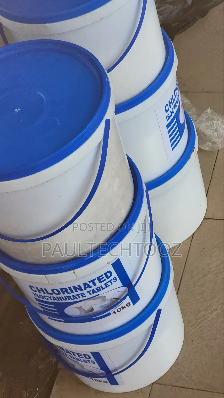 Chlorinated Isocyanurate Tables