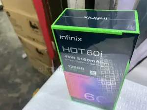 New Infinix Hot 60i 128 GB Black