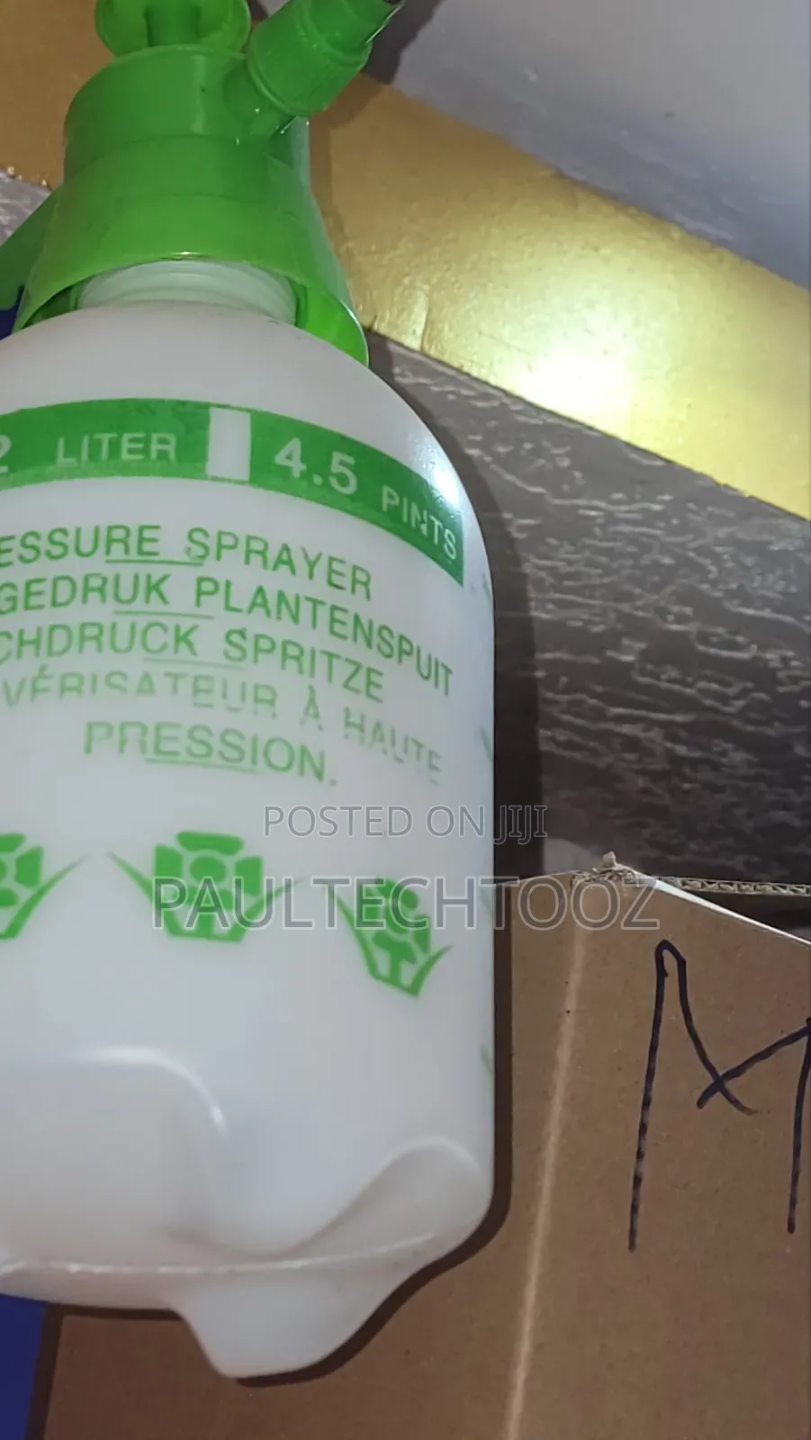 High Pressure Spray Can
