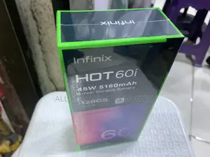 New Infinix Hot 60i 128 GB Black