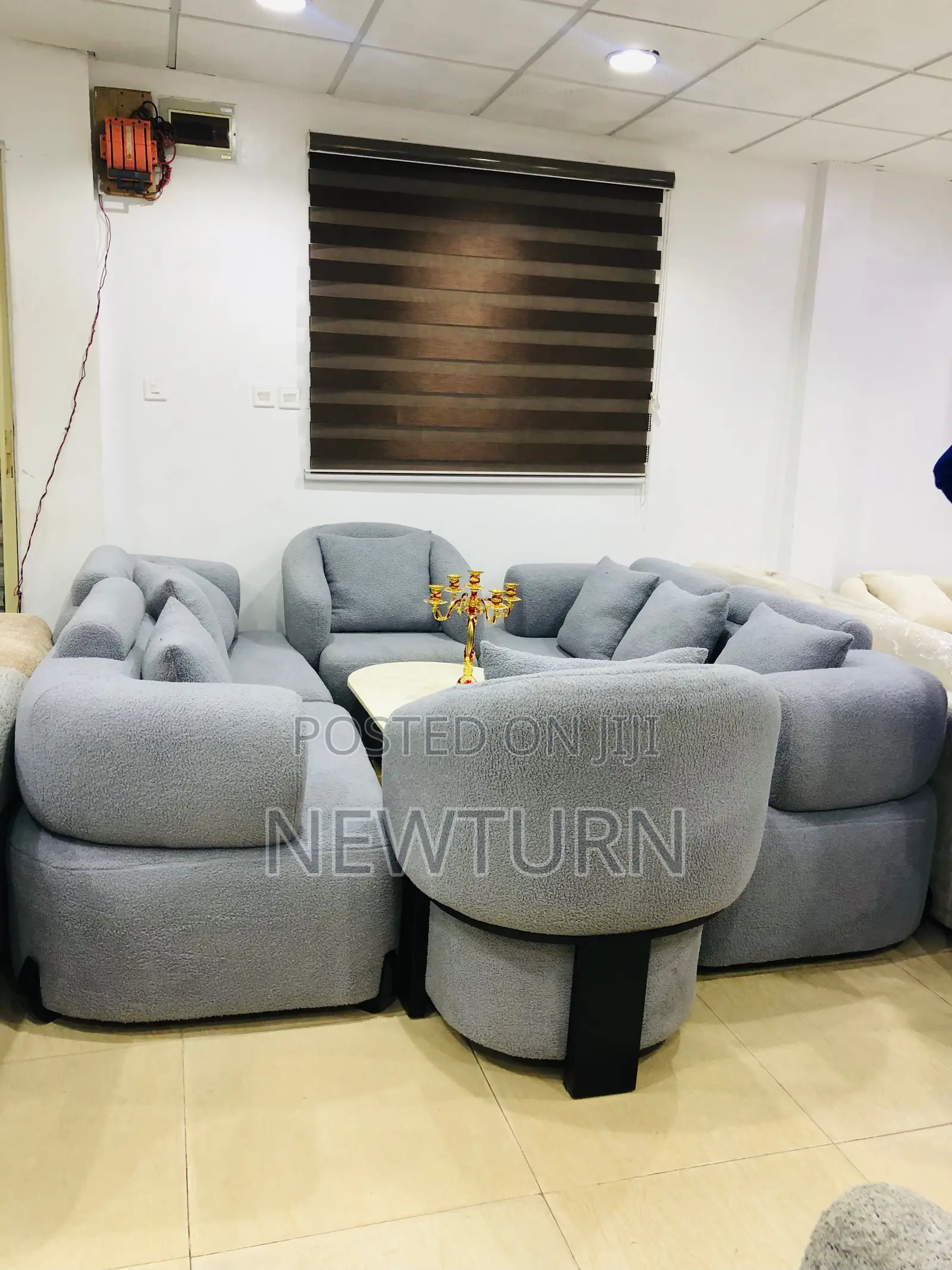 A Good Quality of Luxury/ Fabric Sofas.