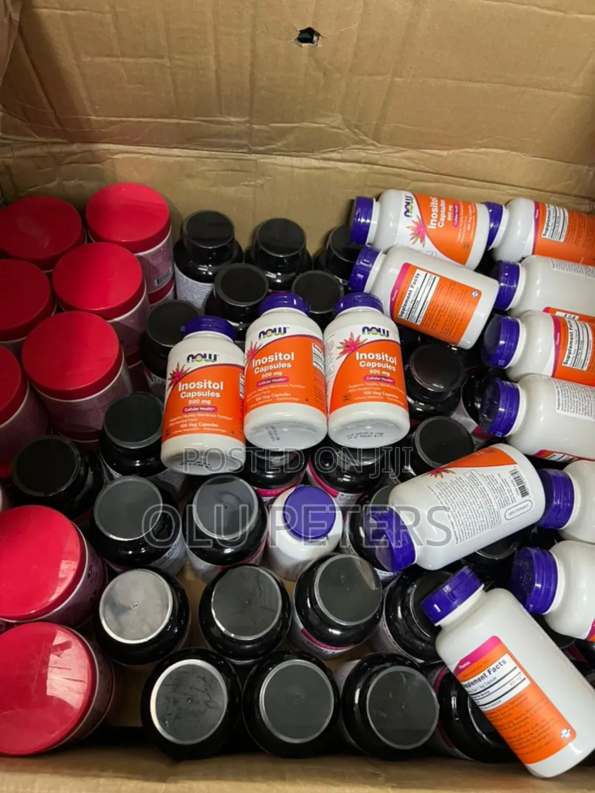 Now Inositol Capsules 500mg