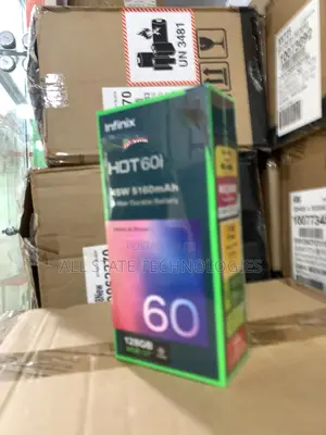 New Infinix Hot 60i 128 GB Black