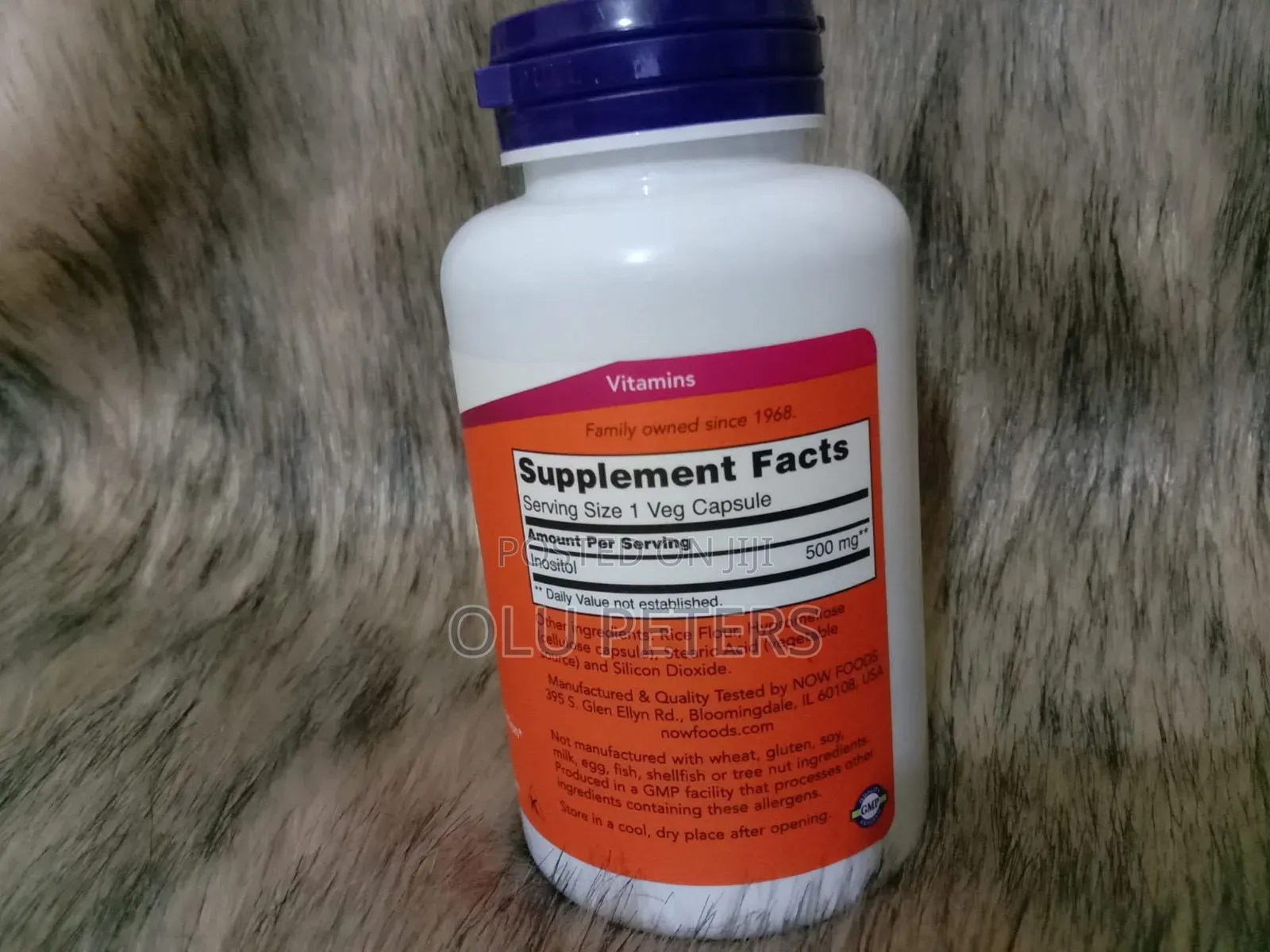 Now Inositol Capsules 500mg