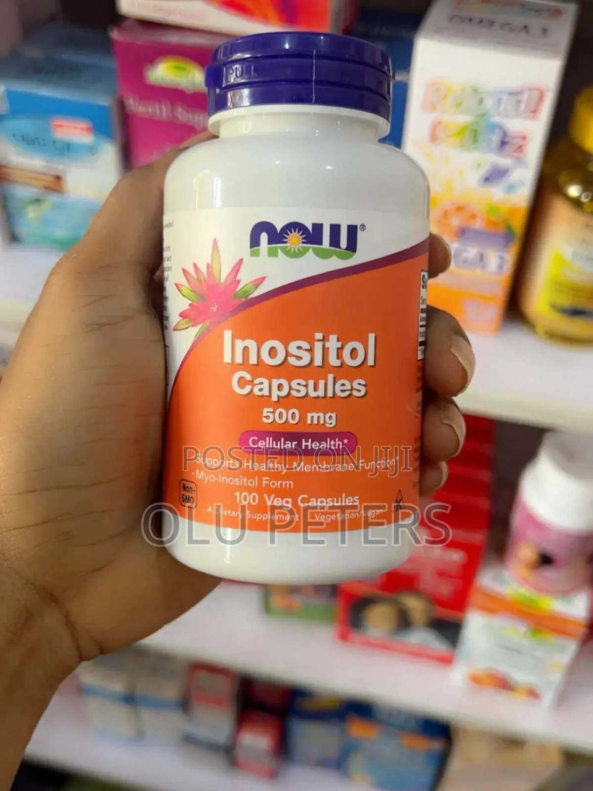 Now Inositol Capsules 500mg