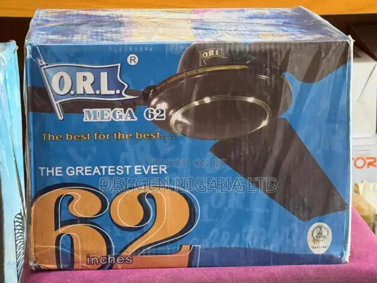 Ox Ceiling Fan Mega 62" Inch Set