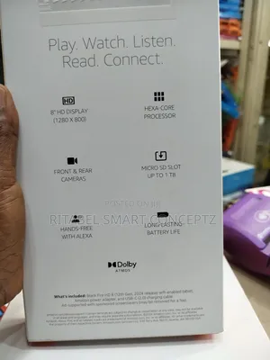 New Amazon Fire HD 8 32 GB
