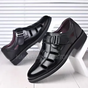 Men's High Quality Palm Leather Sandals Shoes