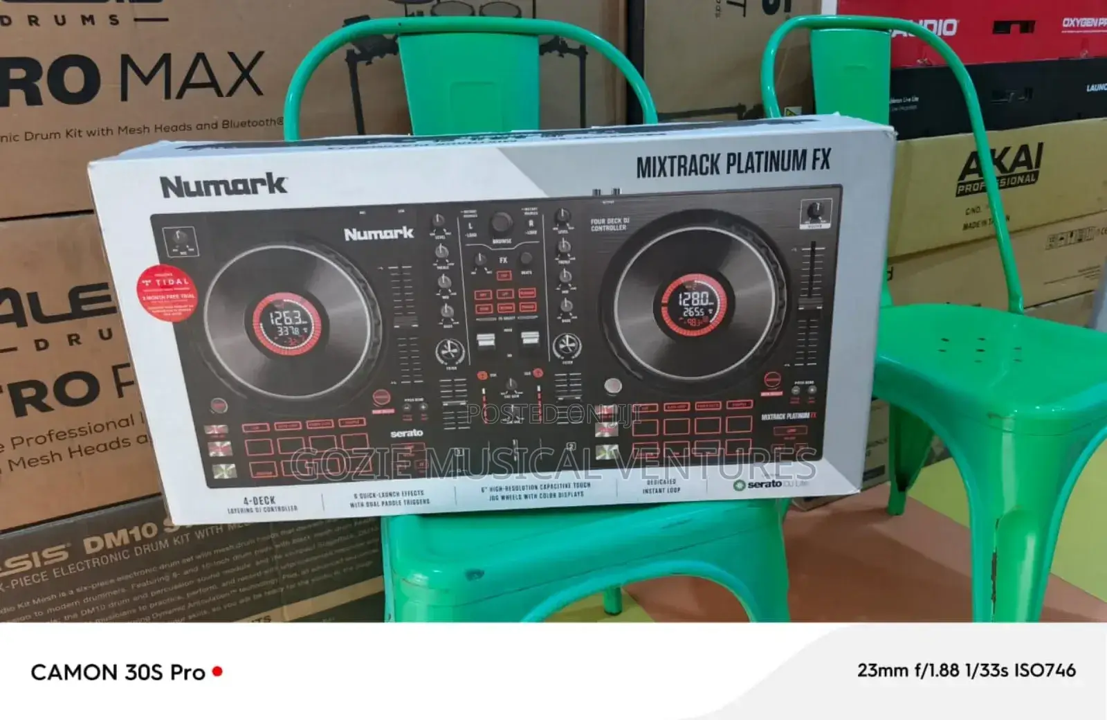 Numark Mixrack Platinum Fx Dj Controller