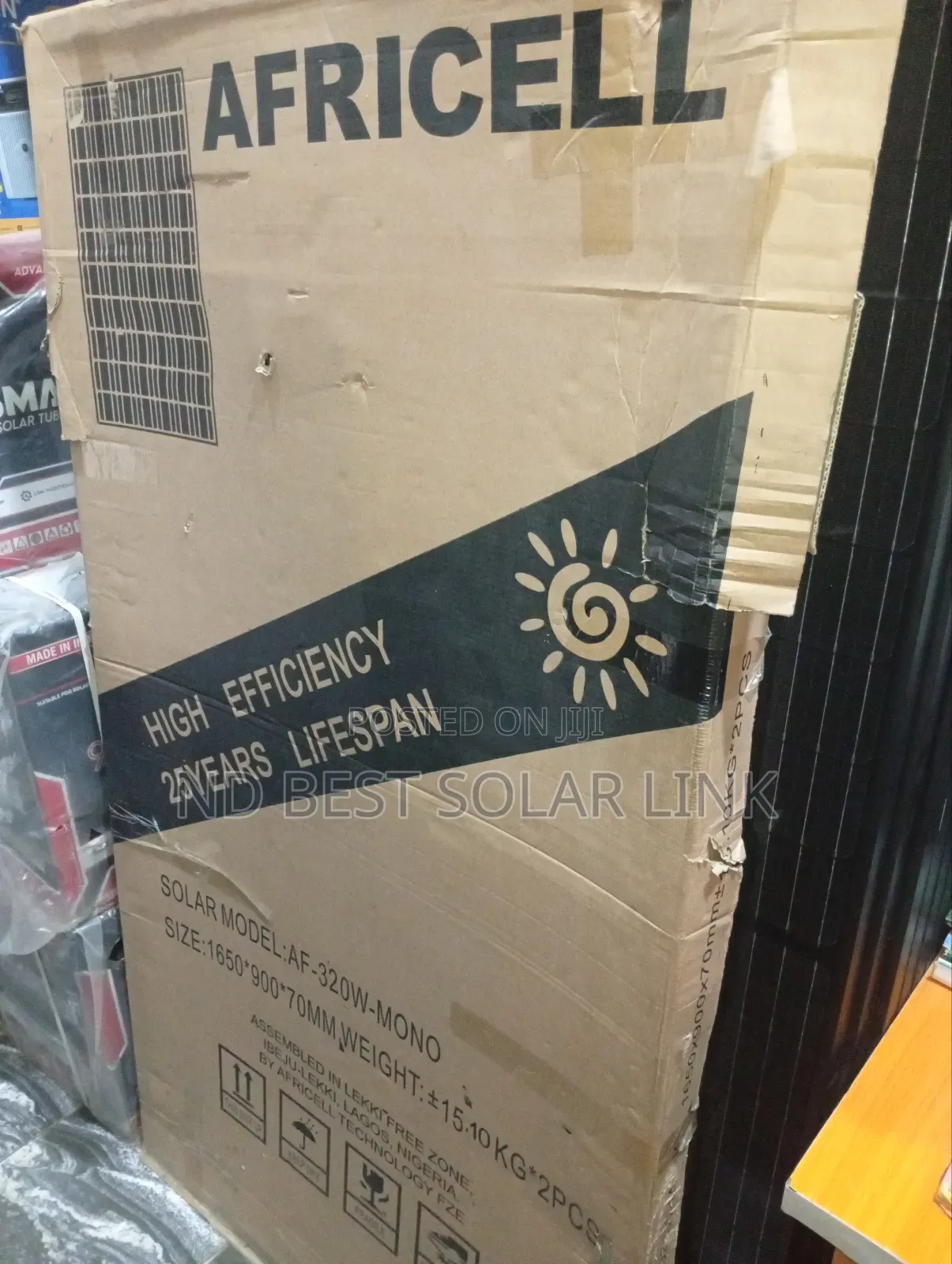 320w Africell Mono Solar Panel
