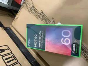 New Infinix Hot 60i 128 GB Black