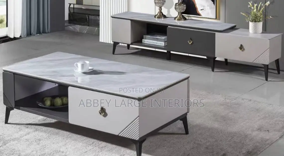 Tv Console and Center Table