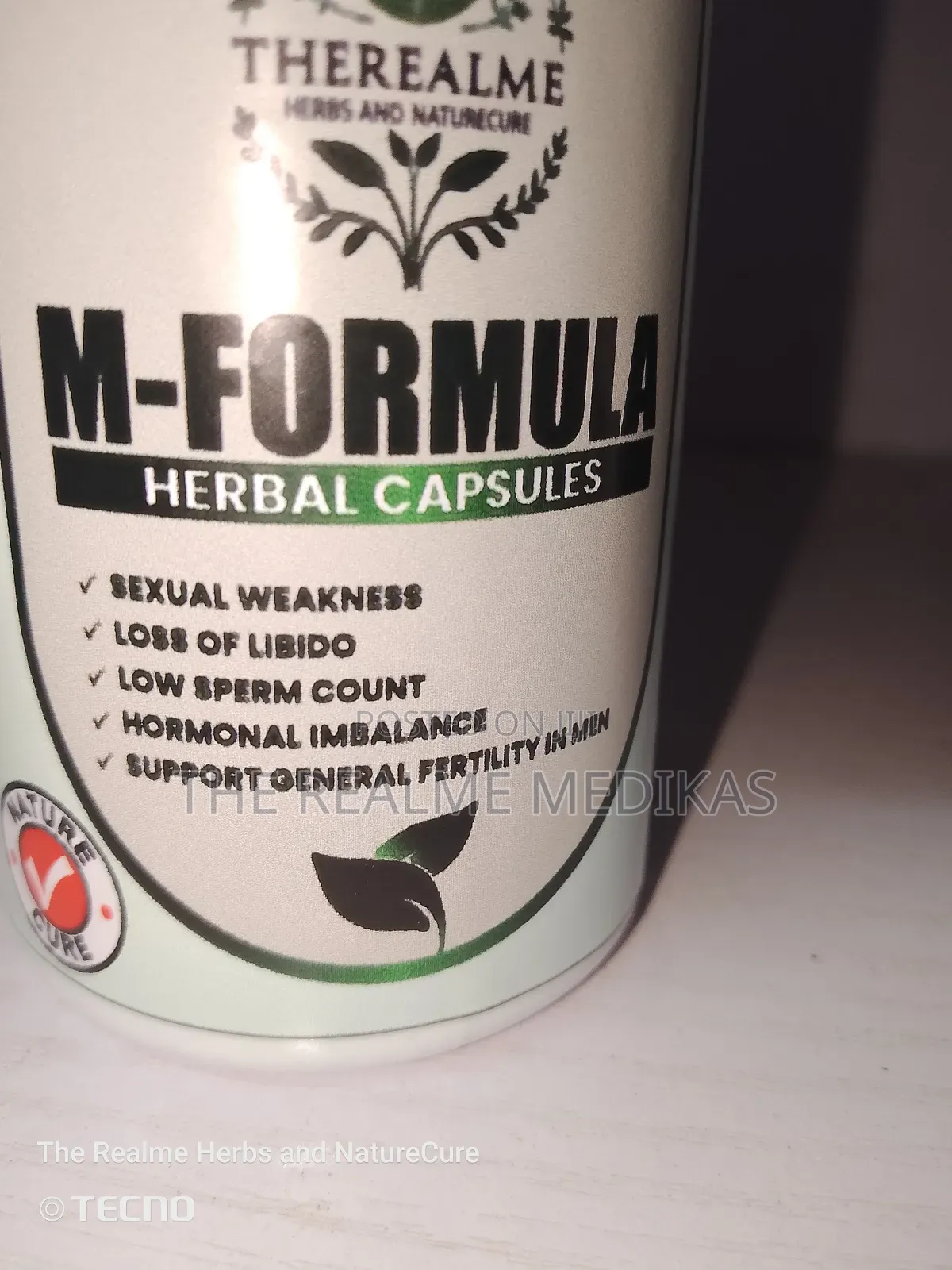 Herbal Supplement For Weak Erection And Quick Ejaculation (90 Caps)