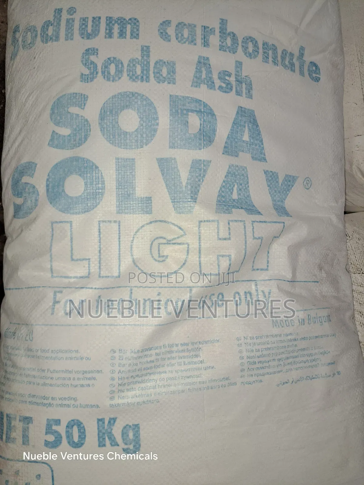 Soda Ash Light/Dense 50kg