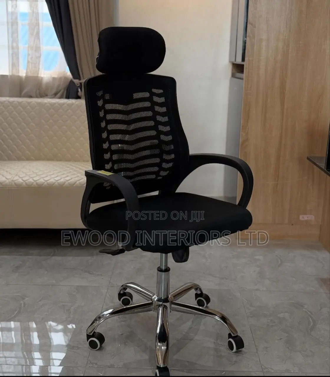 Victory Ergonomic Chair With Headrest