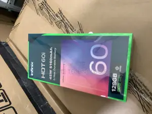 New Infinix Hot 60i 128 GB Black