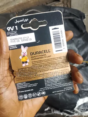 9v Duracell Battery