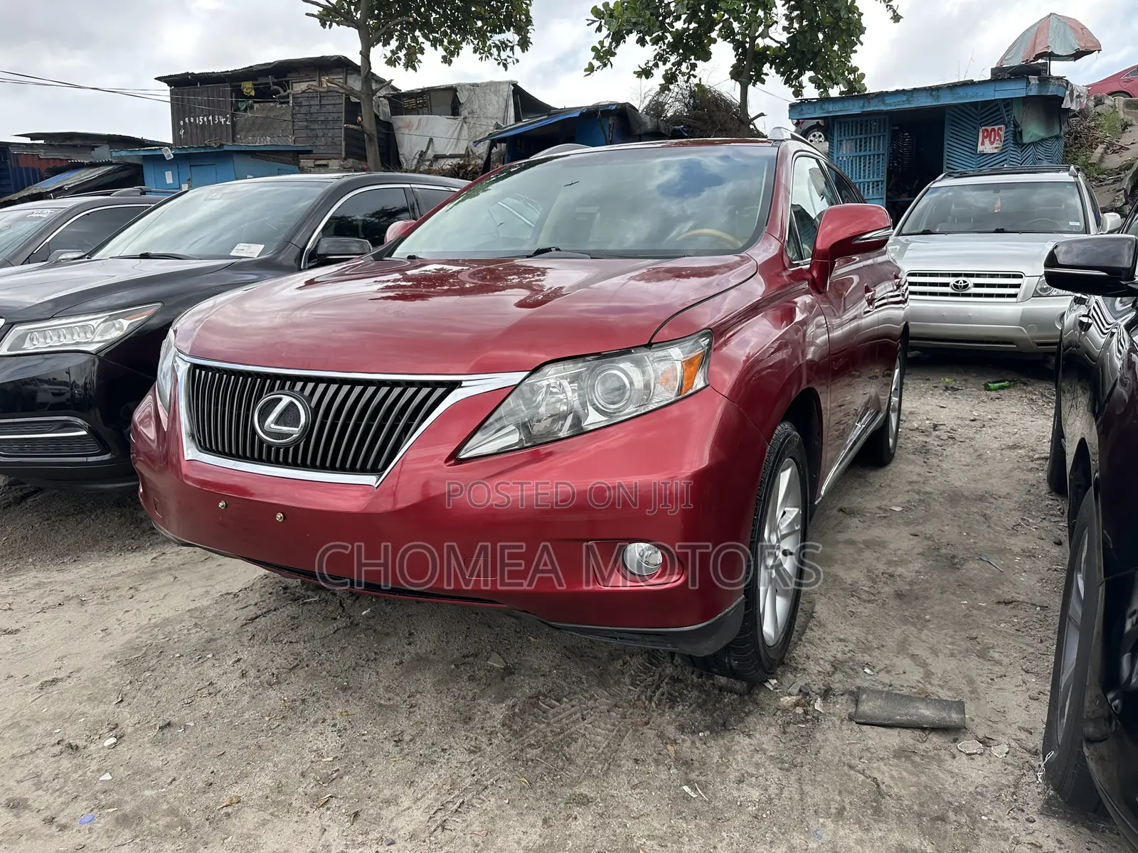 Lexus RX 350 2011 Red