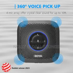 Boya Blobby Pro Bluetooth Conference Speakerphone, 360° Voice Pickup