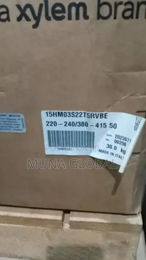2.5kw Lowara Water Pump