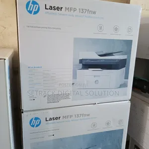 Hp Laserjet Mfp 137fnw Monochrome Multi- Function Printer