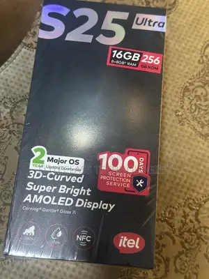 New Itel S25 Ultra 256 GB Black