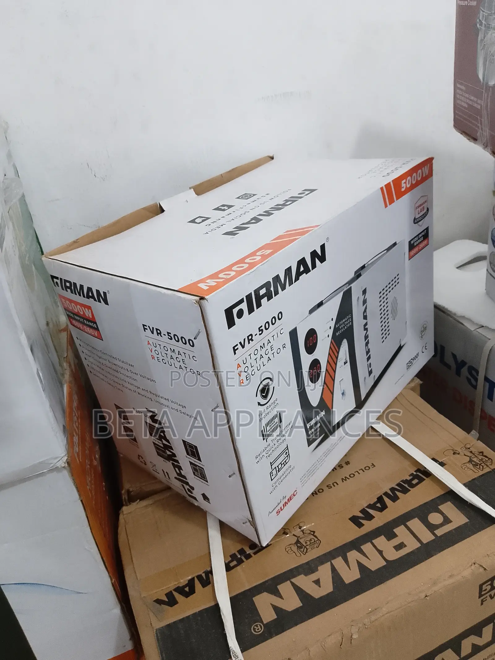 Firman Stabilizer Regulator 5000w With Safety Protection