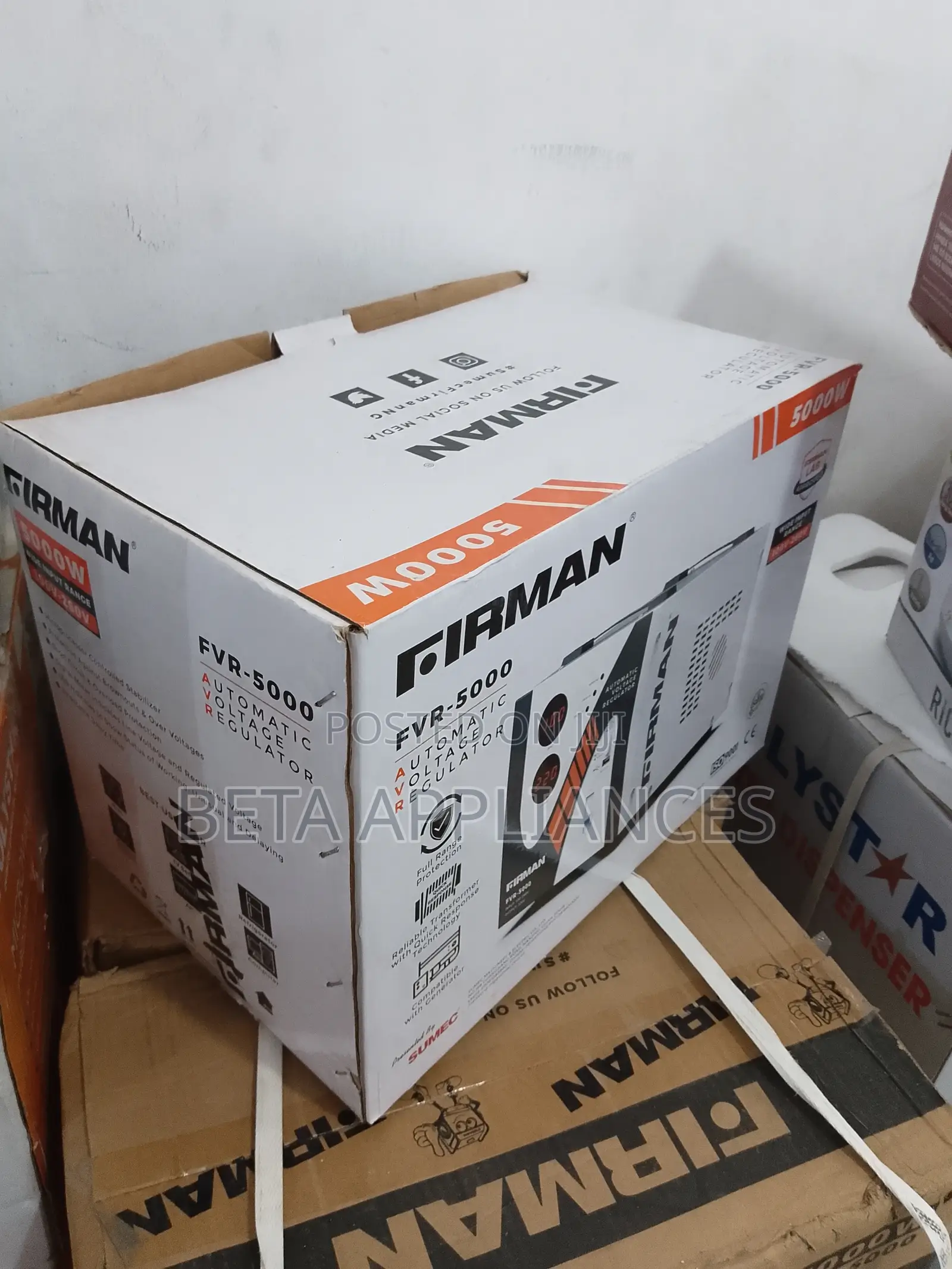 Firman 5000w High-Performance Voltage Stabilizer