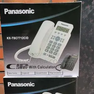 Panasonic Kx-Tsc7712cid Caller Id With Calculator