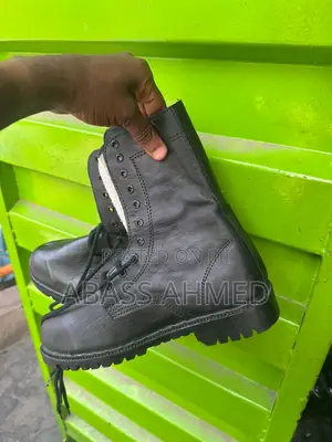 Security Leather Boot