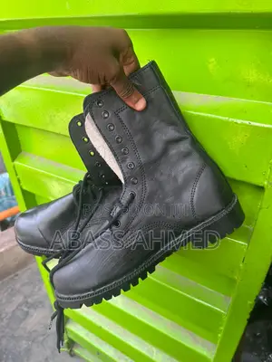 Security Leather Boot